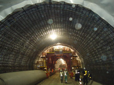 仙台市地下鉄東西線亀岡トンネル